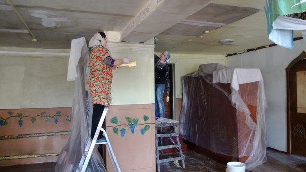 Ремонт в храме 2013