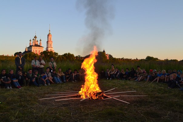 Скаутский лагерь 2014